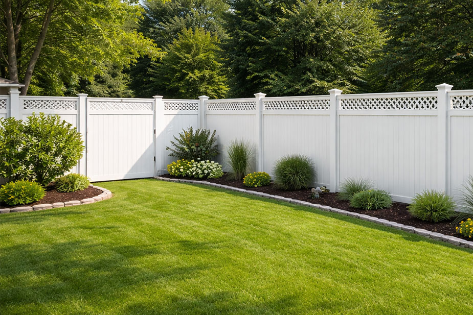 Fence installation EverClear Pools and Spas