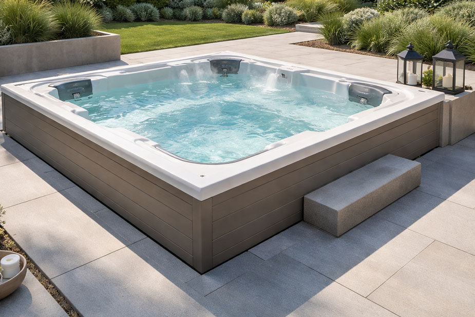 Spa and hot tub installation EverClear Pools and Spas
