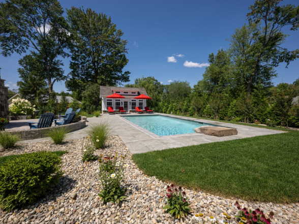 Luxury pool design and construction in Mendham, NJ