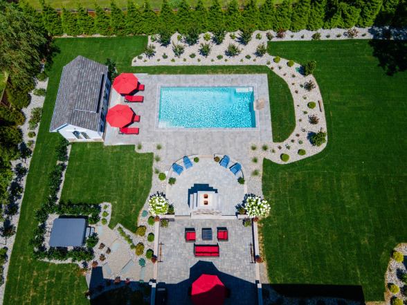 Luxury pool design and construction in Mendham, NJ
