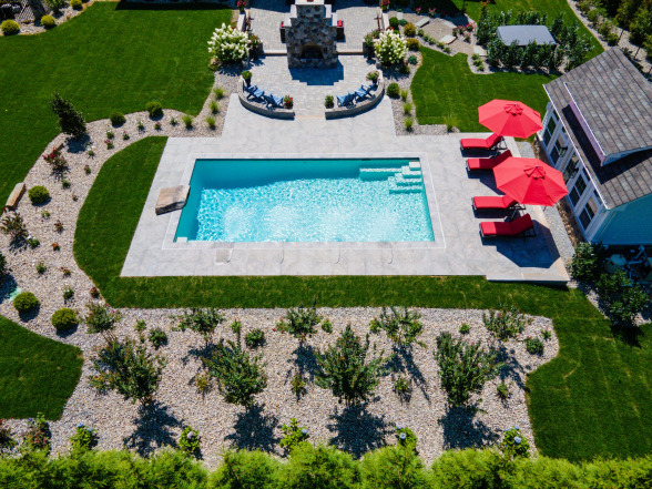 Luxury pool design and construction in Mendham, NJ