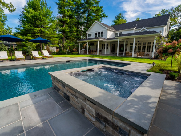 Pool renovation project by EverClear Pools in Renovations Wayne, NJ