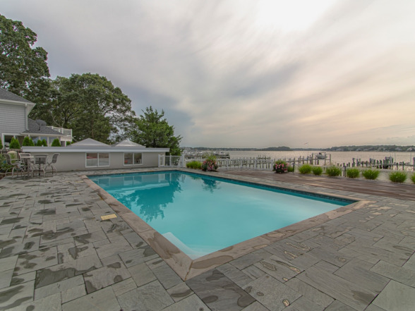 Vinyl liner pool construction by EverClear Pools in Pool Construction Point Pleasant, NJ