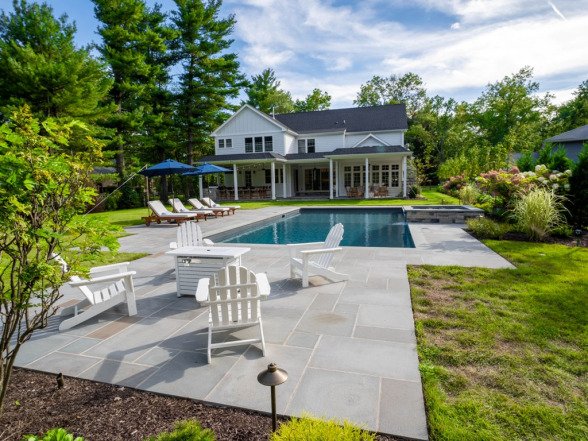 Vinyl liner pool construction by EverClear Pools in Pool Construction Wayne, NJ