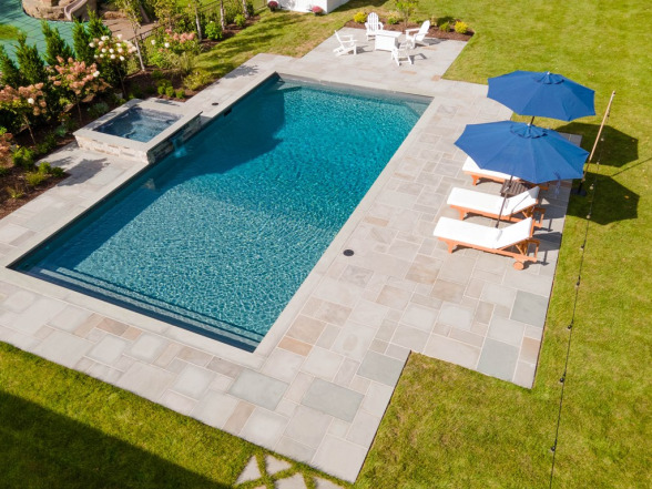 Professional pool builder services by EverClear Pools in New Jersey